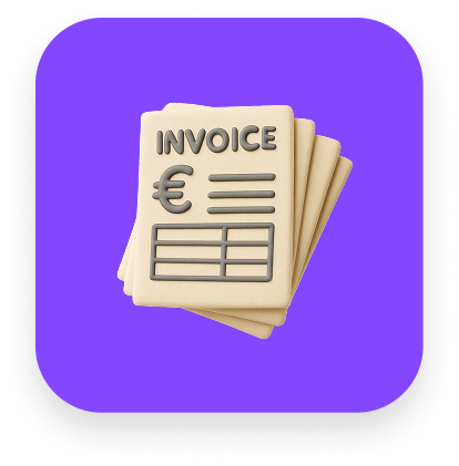 Kosteneinsparung - Rechnungsicon